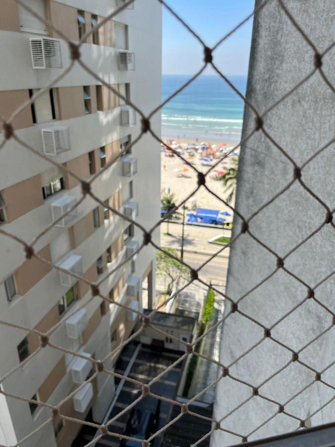 Apartamento Na Rua Da Praia Com Vista Para O Mar グァルジャー エクステリア 写真